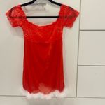 Red Lace Santa Babydoll / Lingerie Dress Size XS Photo 1