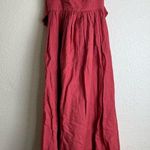 NEW EDDY gavin beaded fringe midi dress in rhubarb Size XS Photo 4