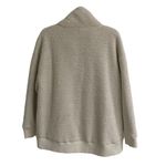 Athleta Talus teddy Sherpa half zip pull over cream sweatshirt L Photo 3