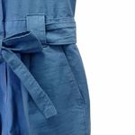 Everlane The Fatigue Short-Sleeve Jumpsuit Boiler Suit Slate Blue Size 0 | XS Photo 5