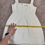 MABLE Tweed Sequin Mini Dress Size M Photo 12