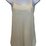 Rubbish EUC Cream Lightweight Knit Racerback Crochet Hem Tank Sz XS Photo 0