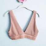 Aerie  Tan Waffle Knit Lounge Bra Photo 0