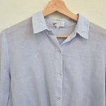 by the way. Carrie Button Up Blouse Light Blue size small Photo 5