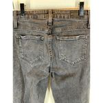 Paige  Denim Jeans Size 25 Rosie HW Split Ankle Seam High Rise Faded Black Photo 5