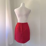 XOXO Solid Red A-Line Mini Skirt Photo 6
