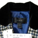J.Crew NWT Dover Blazer In Navy Brown Cream Houndstooth Wool Jacket 2 $228 Photo 2
