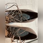 Valentino Garavani  EU 39 Rockstud Laceup Heels, Nude/Tan Photo 11