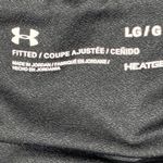 Under Armour  HeatGear Fitted Women's Running Shorts Gray LG Athletic Gym Workout Photo 5