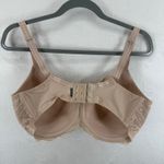 Chantelle Full Coverage Lace Trim Underwire Bra Womens Size 34G/34DDDD Beige Photo 2