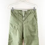 Frank & Eileen Blackstone Slim Cropped Utility Pants Army Green 6 Photo 4