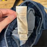 Anthropologie Pilcro Flare Wide Leg Dark Wash High Rise Jeans Size 34 Photo 9