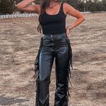 Fringe pants Black Photo 0