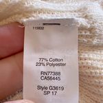 Madewell  side tie sleeveless sweater rich cream large‎ G3619 Photo 7