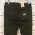 Big star NWT Women's Size 28x30 Alex Mid-Rise Skinny Jeans- Dark Moss Green Photo 5