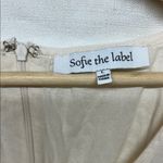 Boutique Sofie Label Dress Women Large Cream White Puffy Sleeve Boho Cottage Lagenlook Photo 2