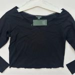 Wild Fable  Women's Long Sleeve V-Neck T-Shirt Size L Photo 2