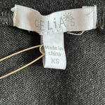 Delia’s Y2k Black Ivory Floral Crochet Puff Sleeve Cropped Cardigan Sweater XS Size undefined Photo 6