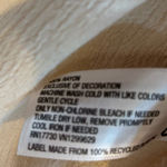 Knox Rose Size S Cream Floral Embroidered Lace Eyelet Peasant Blouse Top Rayon Photo 5