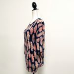 Agnes & Dora Feather Dolman Sleeve Tunic XXS NWT 3/4 Sleeves Navy Photo 4