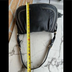 ETRO studded flap leather handbag Black Photo 15