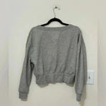 Urban Outfitters ‎ Large Cropped Sweatshirt V Neck Photo 1