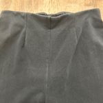 LL BEAN | Women's Black Straight Leg Cotton Stretch Pants, Size 6 Medium Tall Photo 4