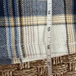 Blue Rain  By Francesca's Women's Mini Skirt Plaid Blue Tan Cream Multi small Photo 7