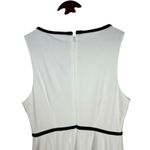 Alexia Admor NWT Ida White Black Sleeveless Fit & Flare Dress Bow Detail Size M Photo 13