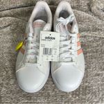 Adidas  Grand Court Dusty Pink Tennis Shoes Size 7 NWT‎ NO BOX FLAW Photo 1
