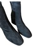 Aerosoles  Faux Suede Wedge Ankle Boots Anouk Black Size 9 Photo 4