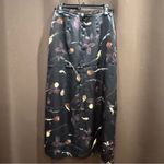 Tracy Evans  Black Floral A-Line Skirt, Size 11 Photo 1