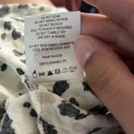 Petal and Pup  White Dress Adette Midi Dress Animal Print One Shoulder Size 6 Photo 9