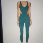 Free People Movement  Back It Up One Piece Jumpsuit Pacific Green Size S Photo 1