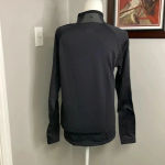 Marmot  Womens 1/2 Zip Polartec Pullover Size Small Black Fleece Lined Warm Pop Photo 3