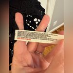 Free People  Intimately Easy Livin Slip Dress Embroidered Oversized Black Size L Photo 4