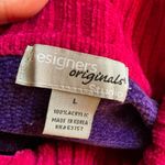 Vintage Y2K bright Colorblock sweater Pink Size L Photo 1