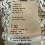 Free People  Neutral Cable Knit Chunky Cutting Edge Cable Pullover Sweater XL Photo 9