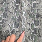 Revolve Song of Style Otto Top in Green Snake Size: XXS Photo 4