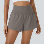 Halara SoftlyZero Airy Super High Waisted Cool Yoga Shorts Pockets 2X Long Photo 0