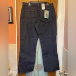 Lee Womens Plus Relaxed Fit Straight Leg Dark Wash Flex Waistband -16 Short Photo 1