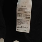 Soma Button Up Coverup Tunic Roll Tab Long Sleeve Black Gauze Gauzy Size XL Photo 5