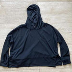 Mondetta Ladies' Ottoman Hoodie Oversized‎ Boxy Fit Lightweight Black L Size L Photo 0