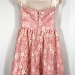 NBD x Revolve Daimilee Strapless Lace Dress: Blush Pink Barbie Barbiecore Photo 3