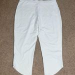 Sympli Zest Capri Signature Stretch Jersey Ankle Zip Pant White 16 Photo 4