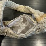 NWT Elegant Pearl & Rhinestone Beaded Cream Shoulder Bag Photo 12