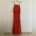 Dolan by Anthropology Elegant orange Maxi Dress Red Photo 3