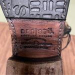 New Bed Stu Anthropologie Newark Distressed Lace‎ Up Riding Western Boots 9.5 Brown Photo 8