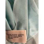 ZARA Dye Blue Halter Fitted Midi Dress Open Back Medium Photo 4