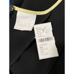 Paris Georgia Womens Dress in Black Leather Lime Small New Midi Cocktail Photo 6